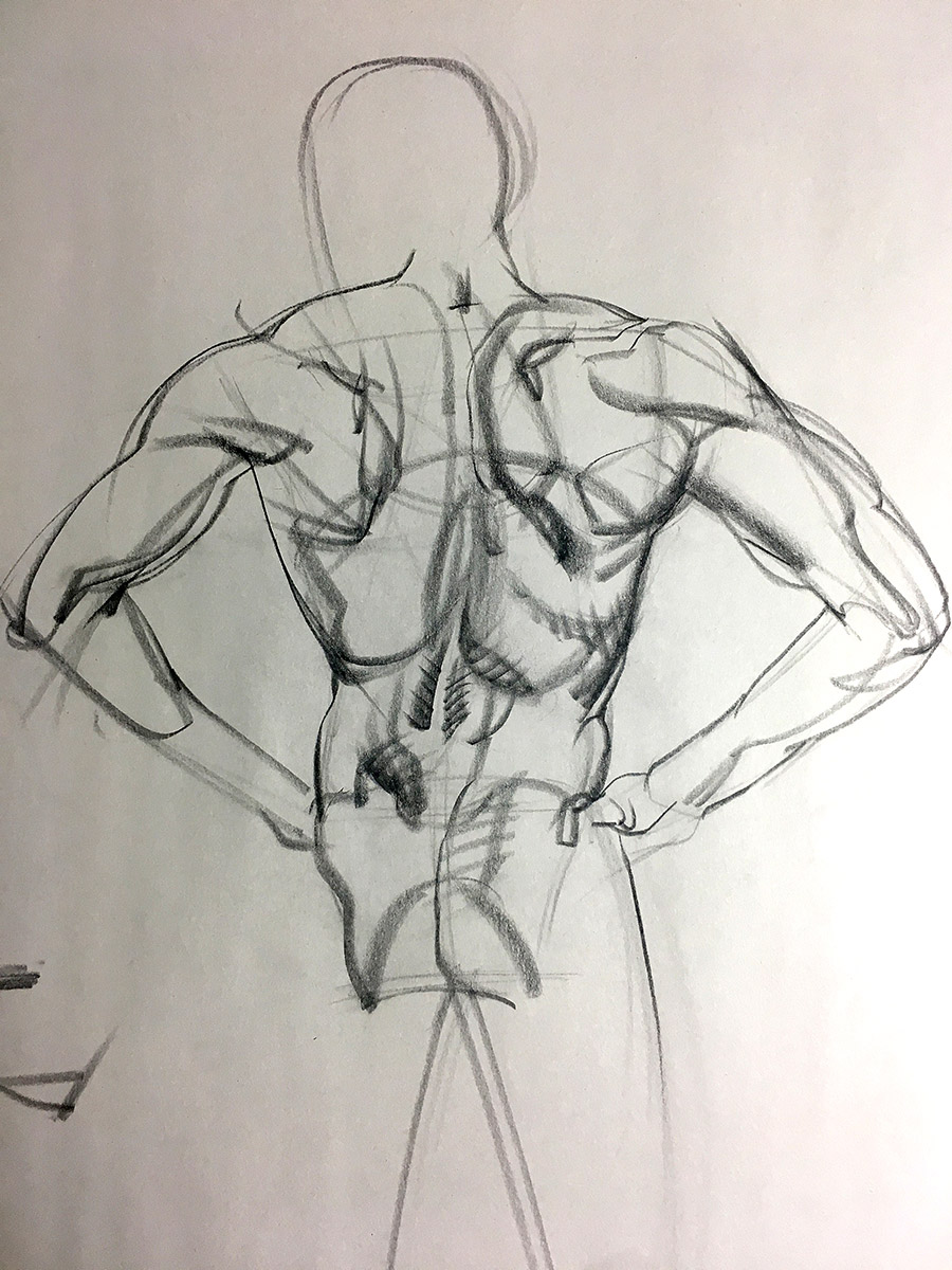 Beginner Gesture Drawing 3 - Keeping the Energy in Longer Poses | Love life  drawing
