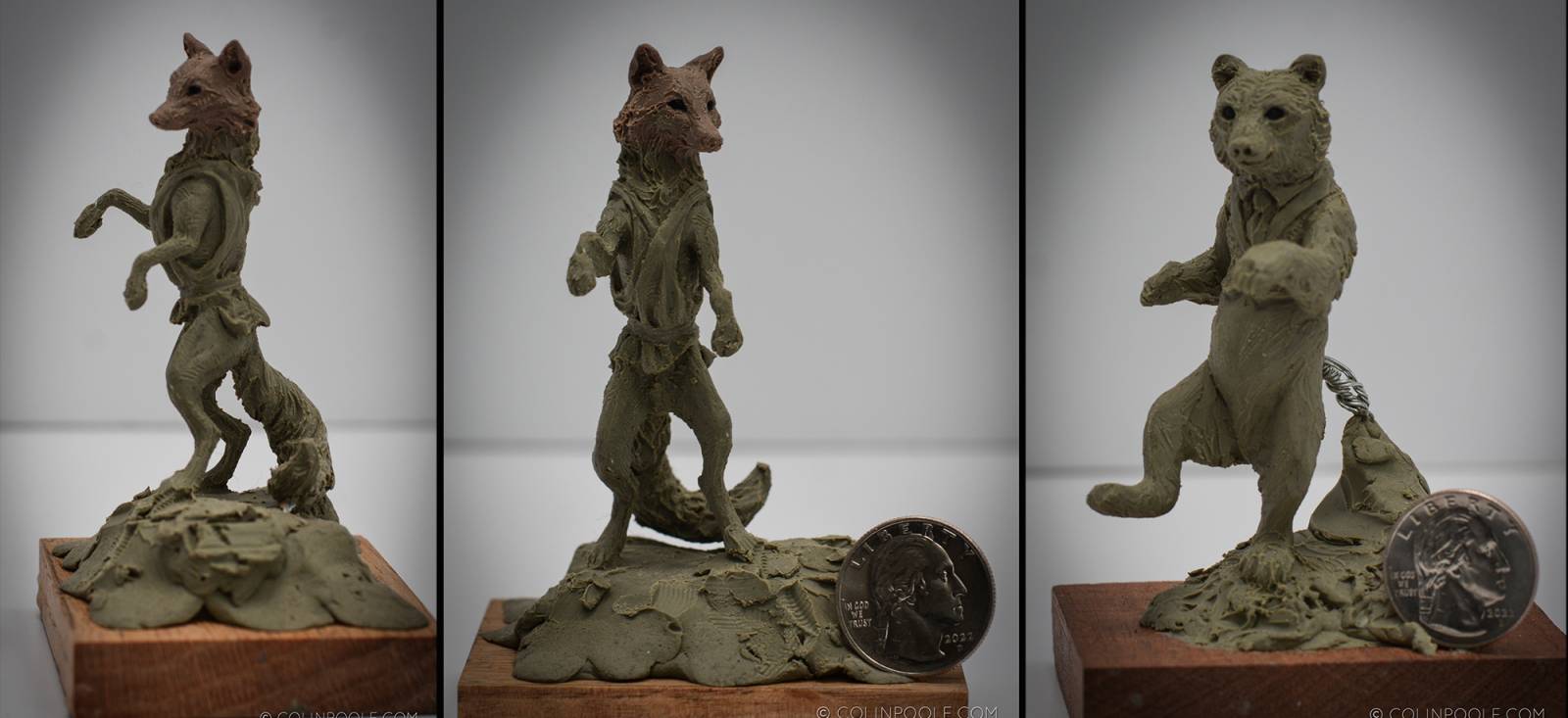 Casting a Clay Sculpture: Drawings & Armature