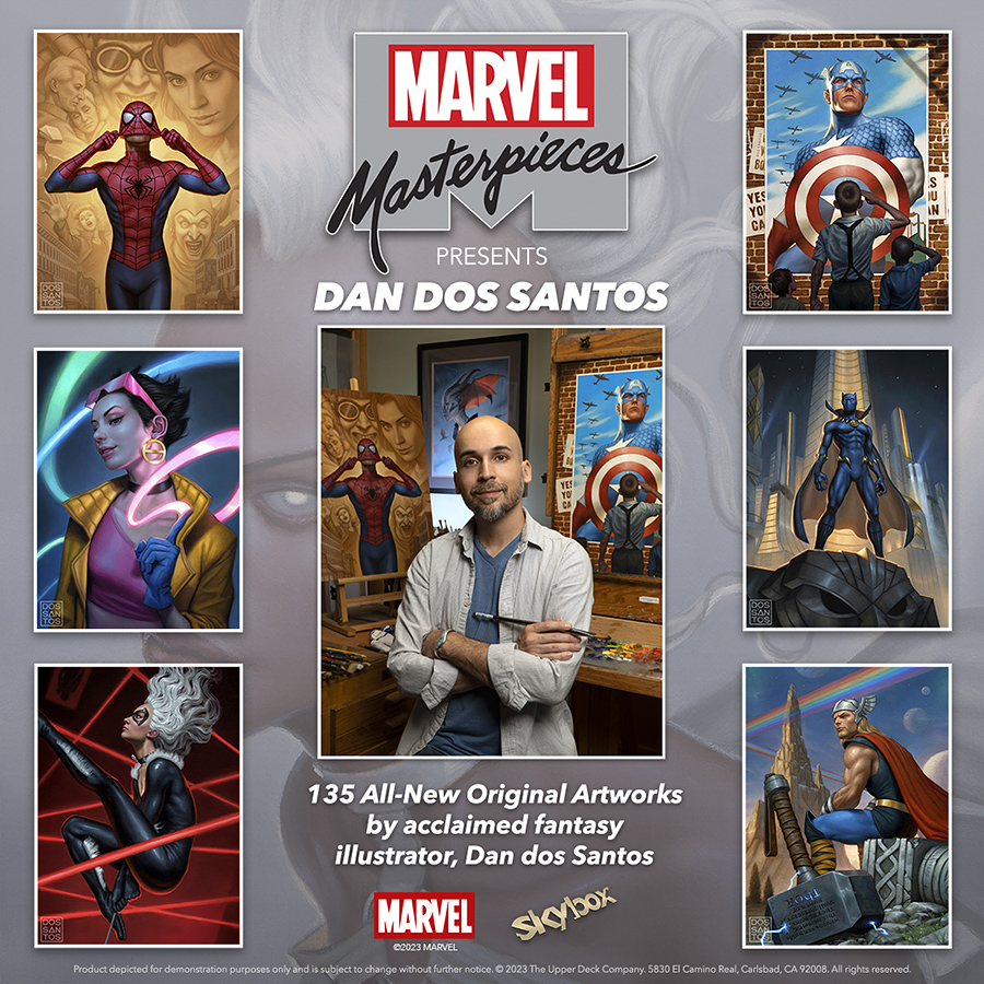 Dan dos Santos’ Marvel Masterpieces Muddy Colors