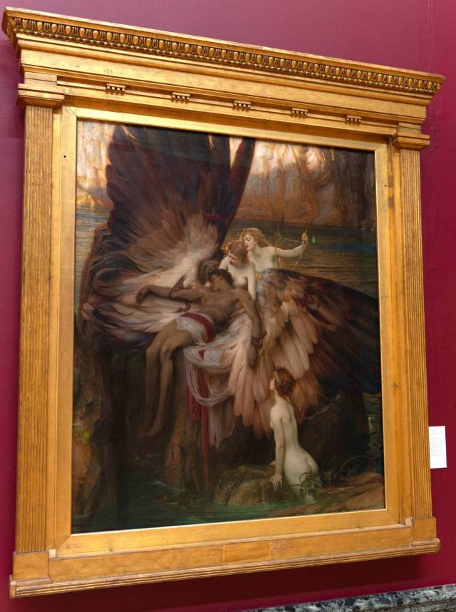 The Lament Of Icarus Study And Final Painting Muddy Colors   The Lament Of Icarus Situ 640x858 